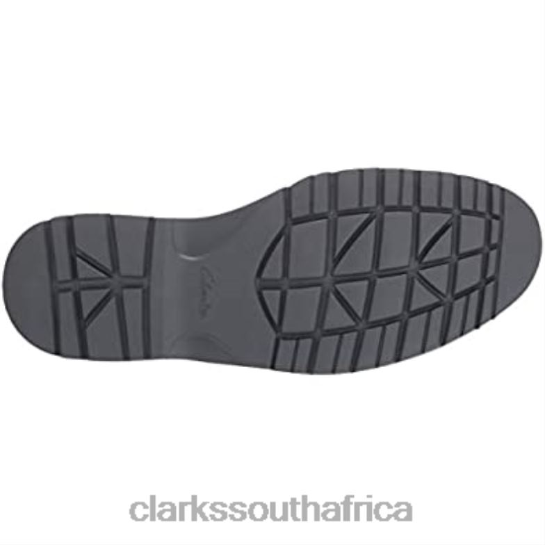 Men's Vargo Step Loafer Black Leather Clarks 840401718 Men Clarks Black Leather