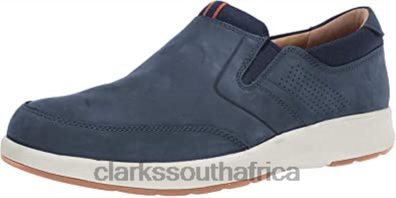 Navy Nubuck Men's Un Trail Step Loafer Clarks 840402732 Men Clarks Navy Nubuck