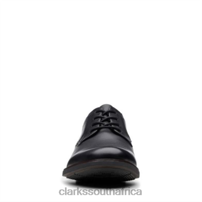 Black Leather Becken Lace Clarks 840404460 Men Clarks Black Leather
