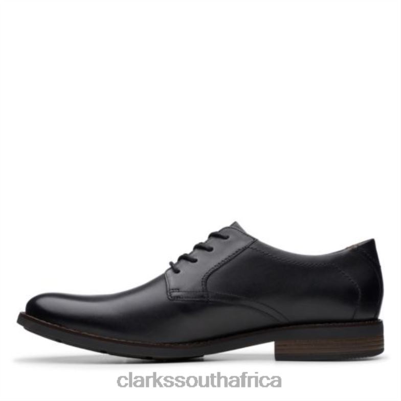 Black Leather Becken Lace Clarks 840404460 Men Clarks Black Leather