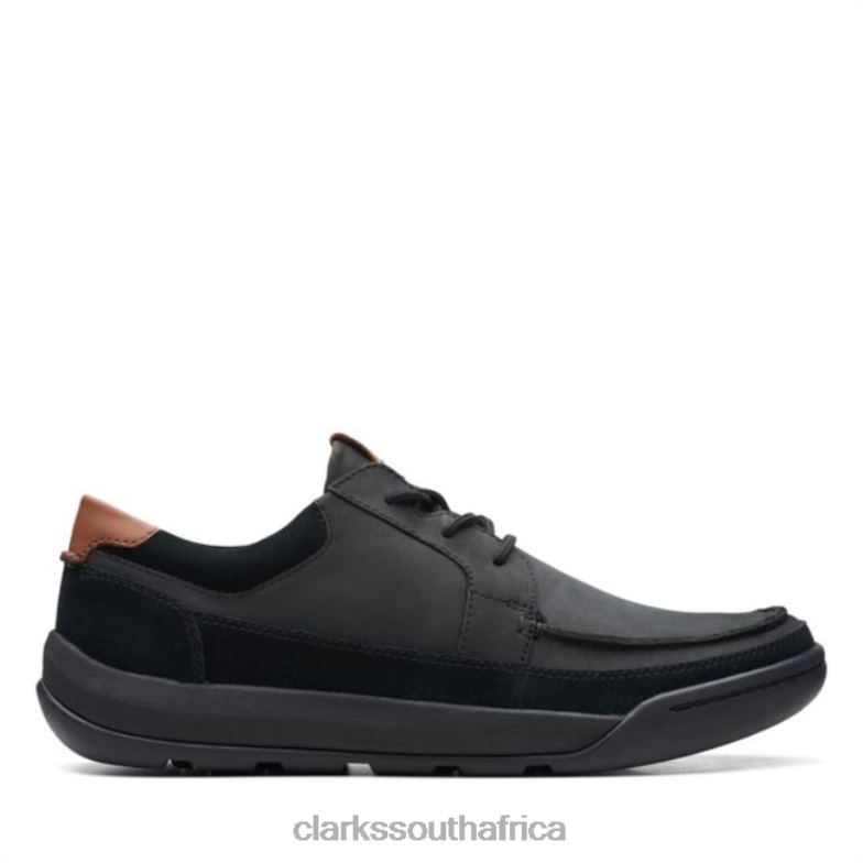 Black Leather Clarks Ashcombe Craft Black Leather 840405624 Men Clarks Black Leather