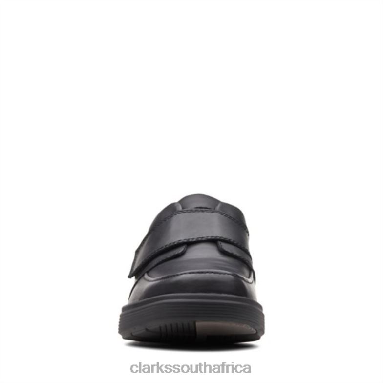Black Leather Clarks Un Abode Strap Black Leather 840405475 Men Clarks Black Leather
