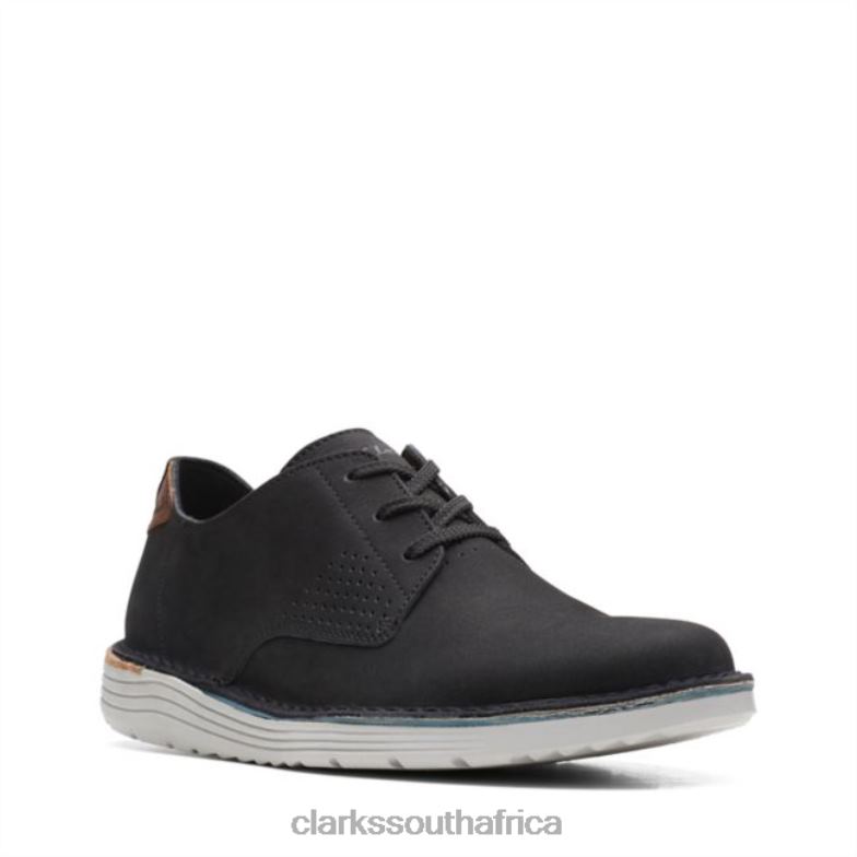 Black Nubuck Clarks B Runo Low Black Nubuck 840406696 Men Clarks Black Nubuck
