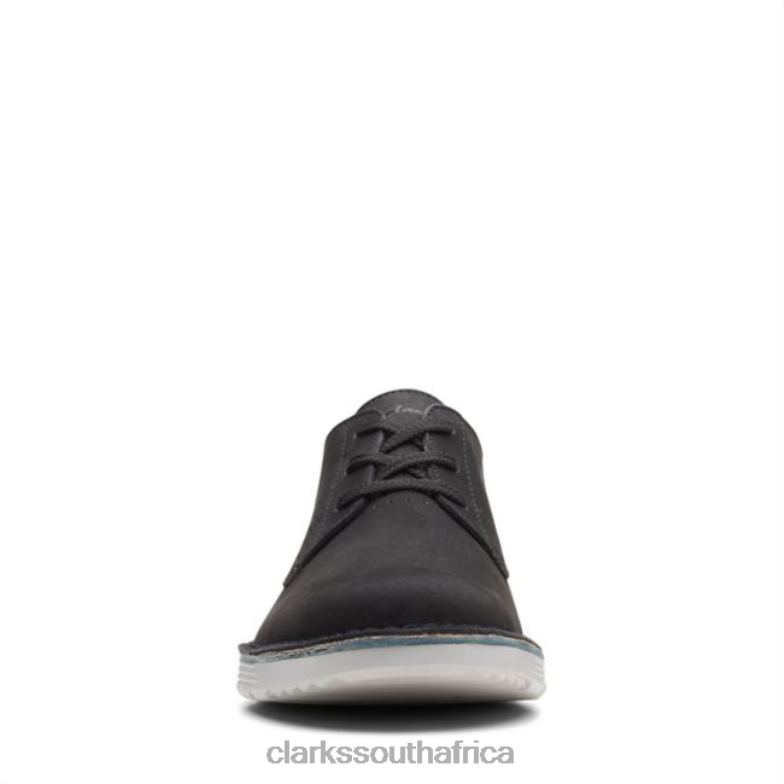 Black Nubuck Clarks B Runo Low Black Nubuck 840406696 Men Clarks Black Nubuck