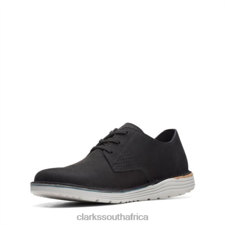 Black Nubuck Clarks B Runo Low Black Nubuck 840406696 Men Clarks Black Nubuck