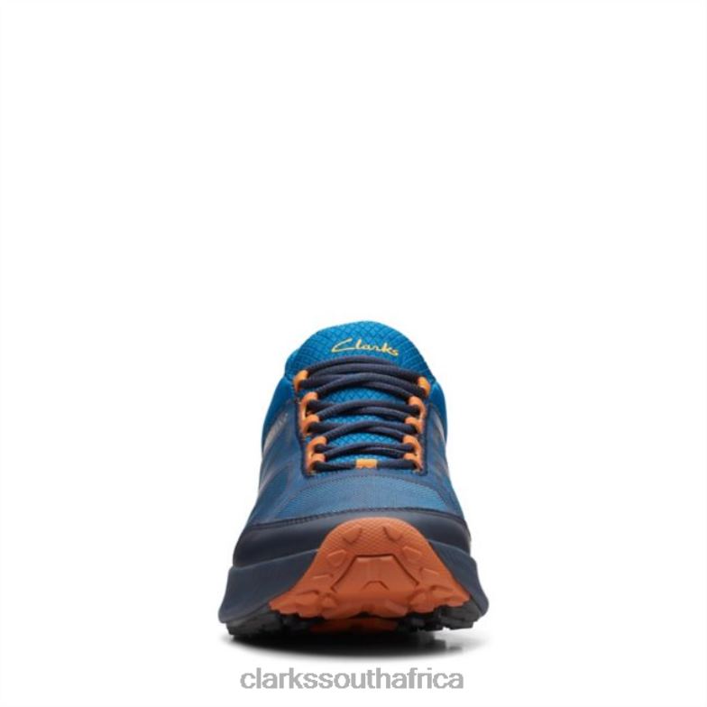 Clarks Atl Trail Lo Blue Combi Blue Combi 840406674 Men Clarks Blue Combi