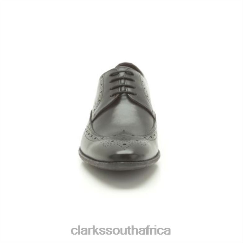 Clarks Black Leather Chart Limit 840404521 Men Clarks Black Leather
