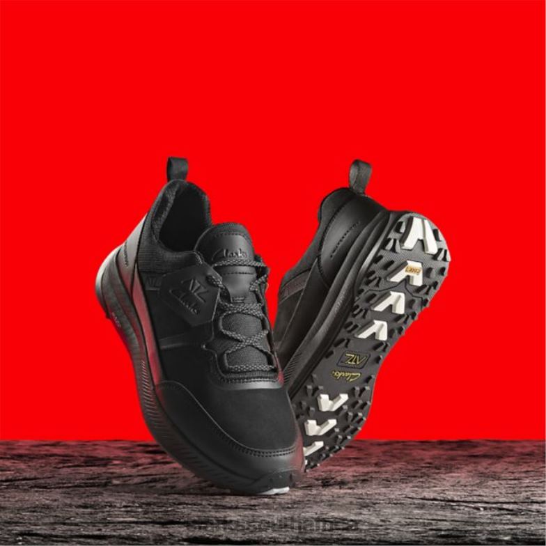 Clarks Black Nubuck Atl Trail Lace Waterproof Black Nubuck 840406665 Men Clarks Black Nubuck