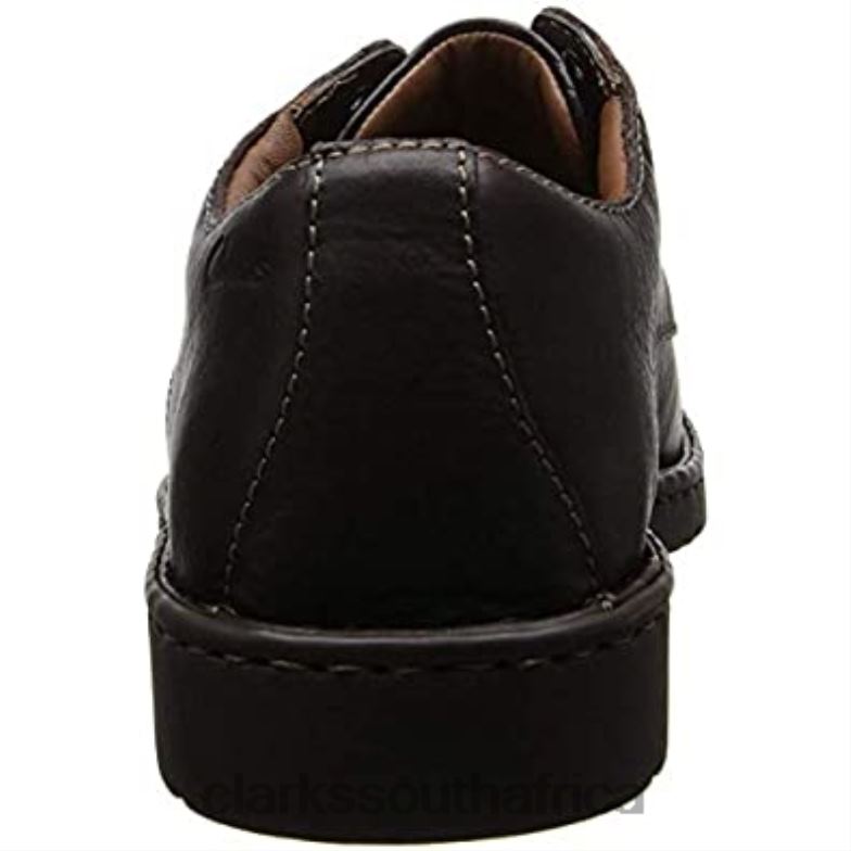 Clarks Brown Leather Mens Stratton Way Stratton Way 84040305 Men Clarks Brown Leather