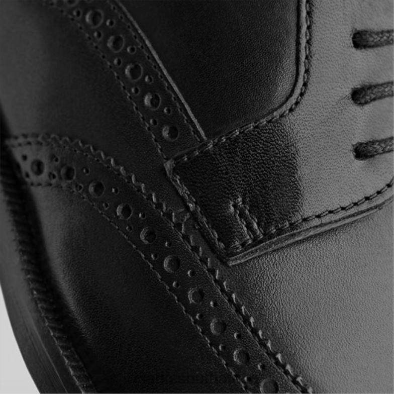 Clarks Craftdean Wing Black Leather Black Leather 840405442 Men Clarks Black Leather