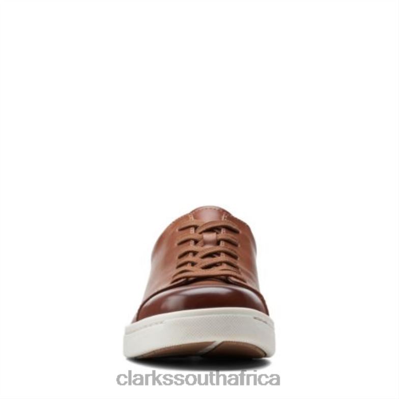 Clarks Dark Tan Leather Kitna Lo 840404441 Men Clarks Dark Tan Leather