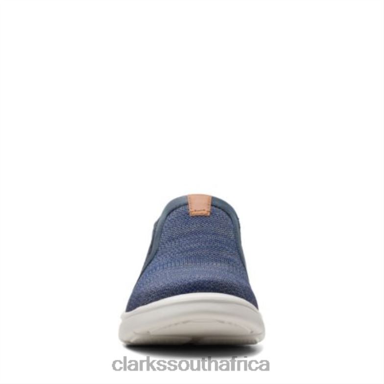 Clarks Navy Knit Bradley Easy 840404433 Men Clarks Navy Knit