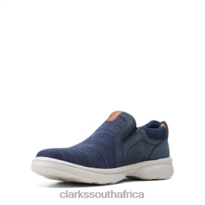 Clarks Navy Knit Bradley Easy 840404433 Men Clarks Navy Knit
