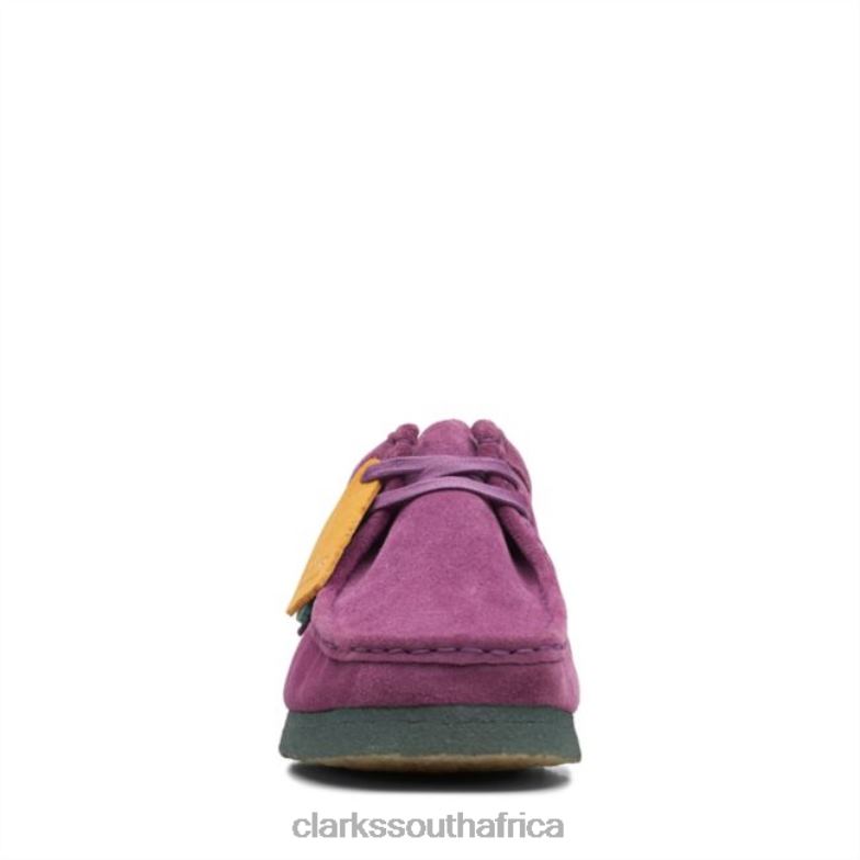 Clarks Purple/Green Wallabee Purple/Green 840406633 Men Clarks Purple/Green