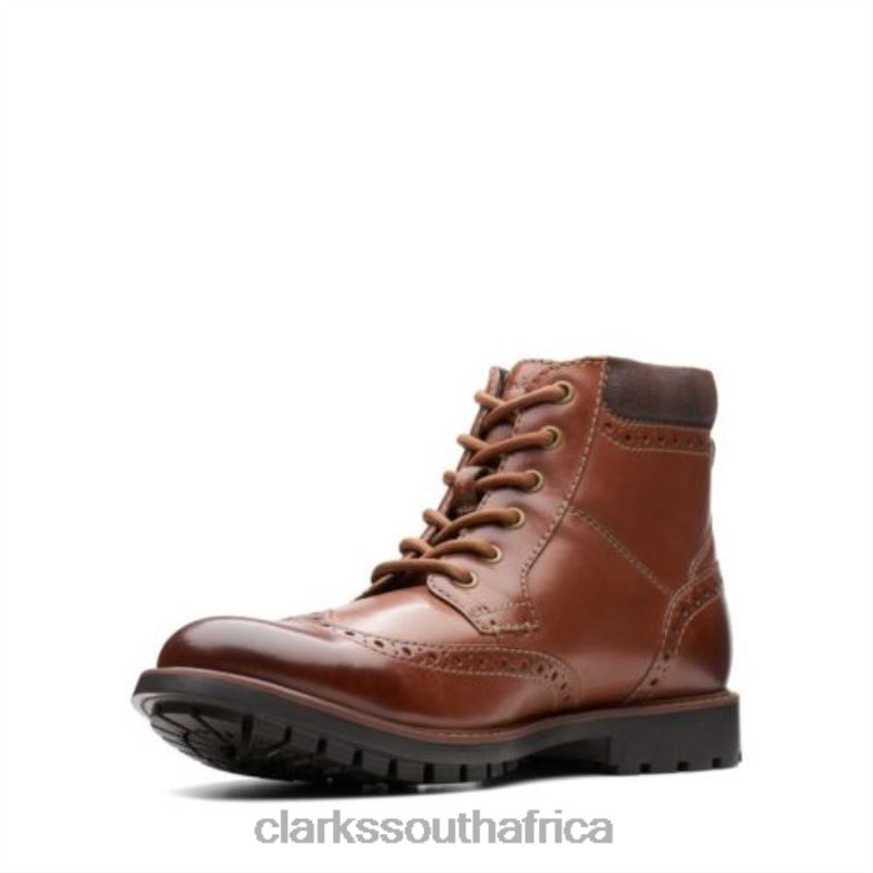 Curington Rise Clarks Tan Leather 840404551 Men Clarks Tan Leather