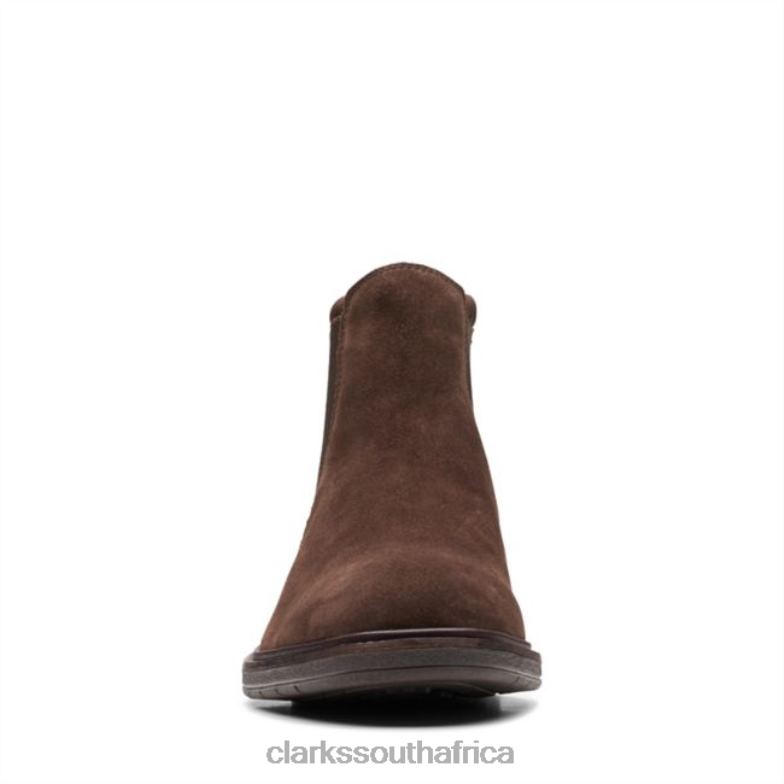 Dark Brown Suede Clarkdale Hall Dark Brown Suede Clarks 840405708 Men Clarks Dark Brown Suede