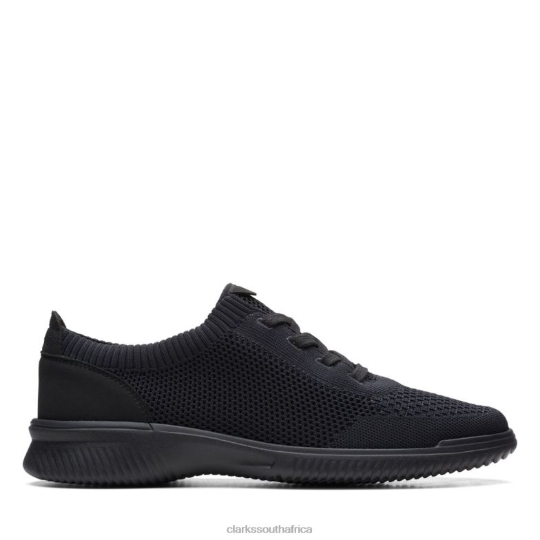 Donaway Knit Black/Black Black/Black Clarks 840405638 Men Clarks Black