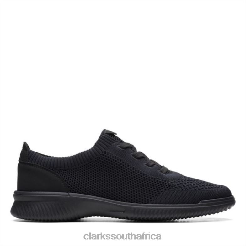 Donaway Knit Black/Black Black/Black Clarks 840405638 Men Clarks Black