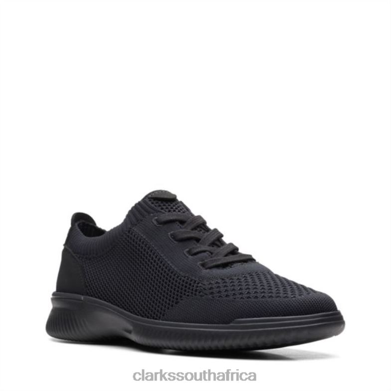 Donaway Knit Black/Black Black/Black Clarks 840405638 Men Clarks Black