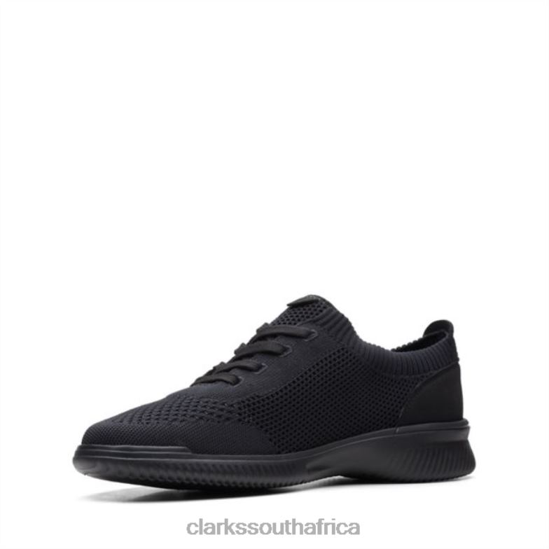 Donaway Knit Black/Black Black/Black Clarks 840405638 Men Clarks Black