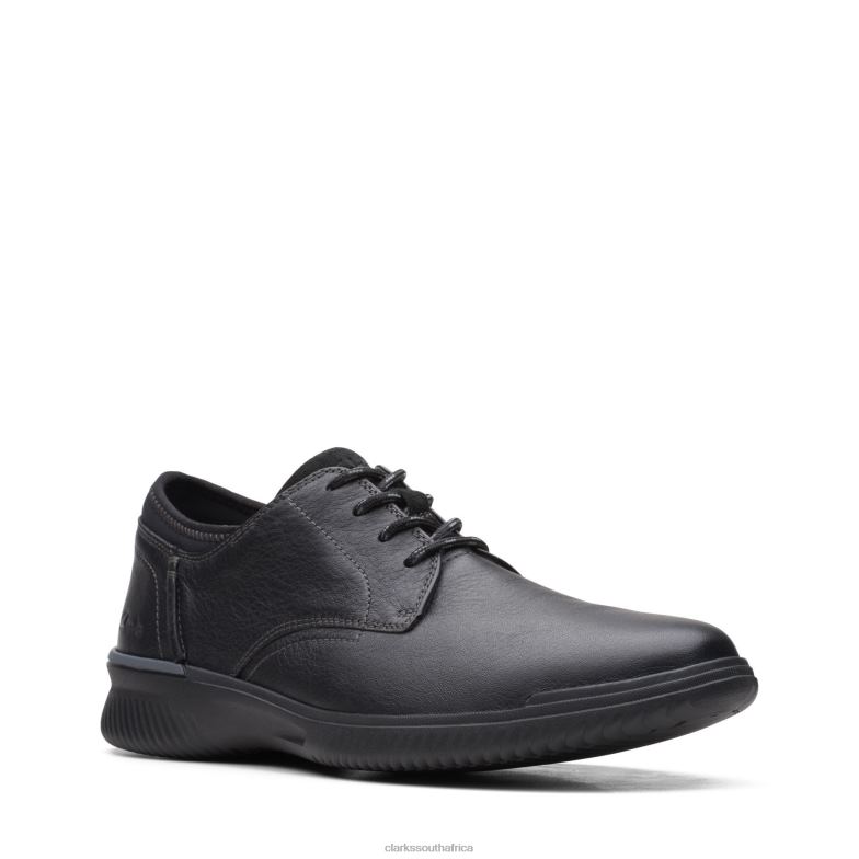 Donaway Plain Black Leather Clarks 840403638 Men Clarks Black Leather