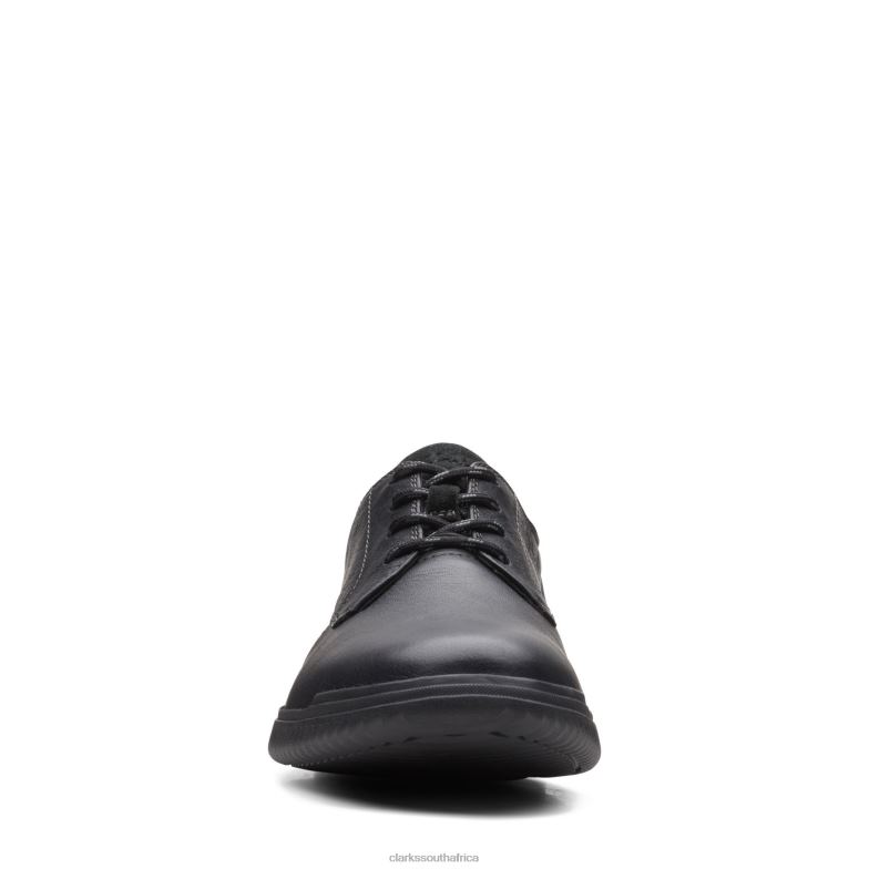 Donaway Plain Black Leather Clarks 840403638 Men Clarks Black Leather