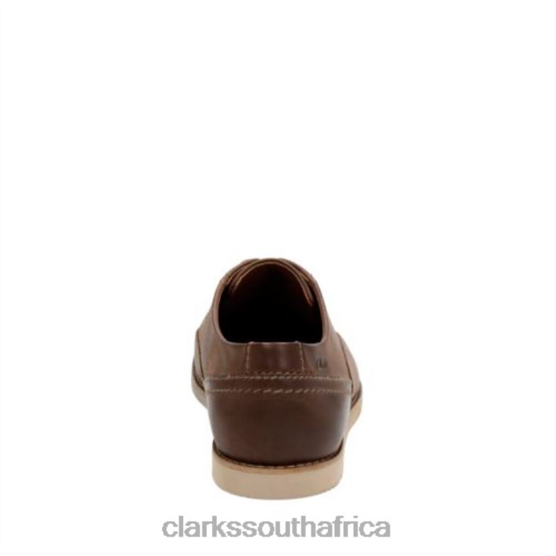 Franson Plain Tan Leather Clarks 840404510 Men Clarks Tan Leather