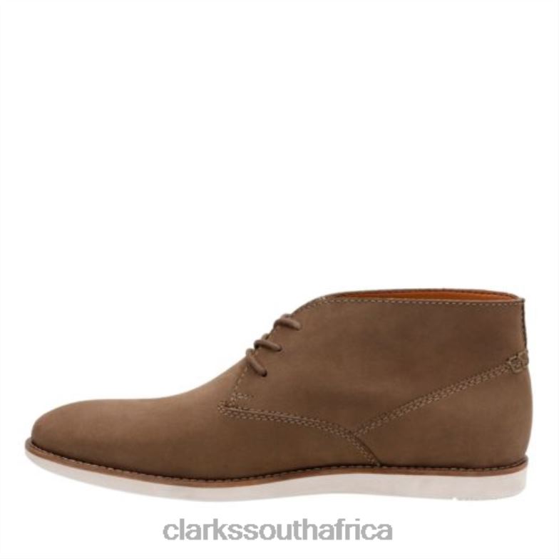 Franson Top Clarks Brown Nubuck 840404541 Men Clarks Brown Nubuck