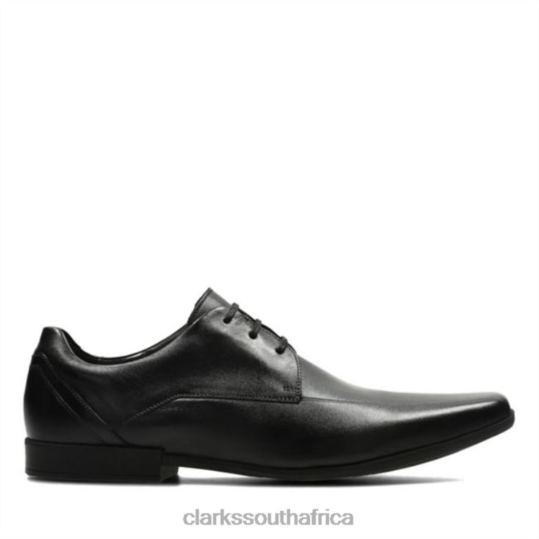 Glement Over Black Leather Clarks Black Leather 840405469 Men Clarks Black Leather