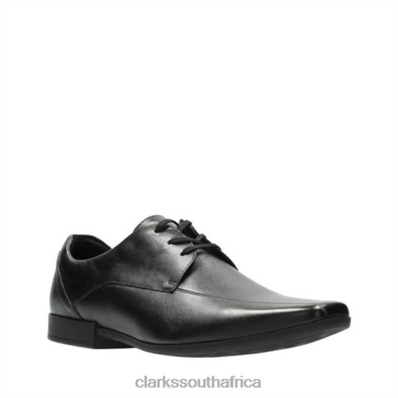 Glement Over Black Leather Clarks Black Leather 840405469 Men Clarks Black Leather