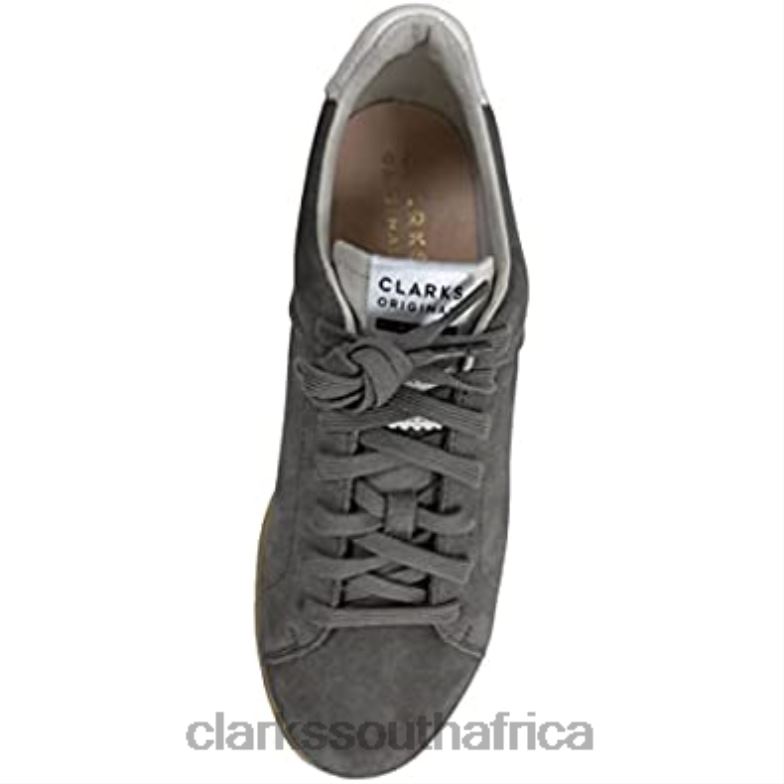 Grey Clarks Tormatch Men's Black Leather 840402408 Men Clarks Grey