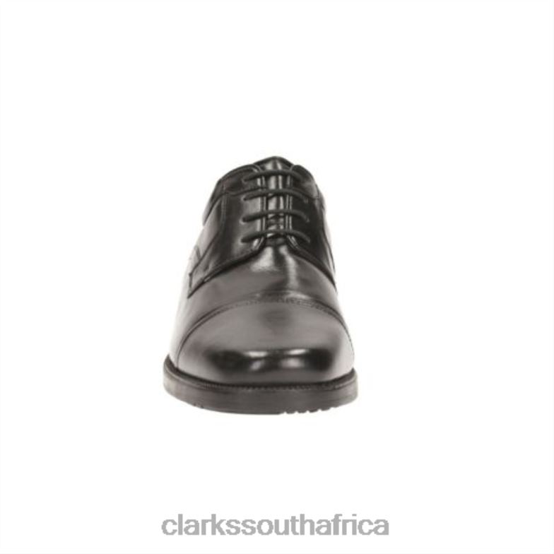 Hail Cap Clarks Black Leather 840404527 Men Clarks Black Leather