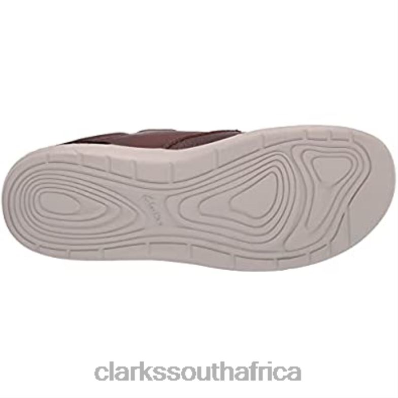 Men's Driftway Low Boat Shoe Clarks Dark Tan Leather 840401719 Men Clarks Dark Tan Leather