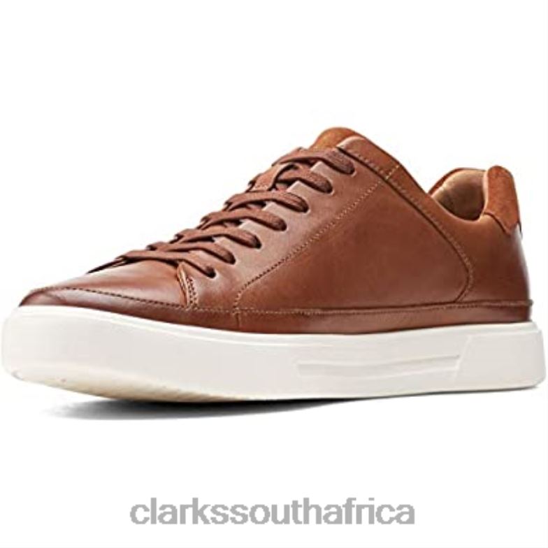 Mens Un Costa Tie Shoe Clarks British Tan 84040573 Men Clarks British Tan
