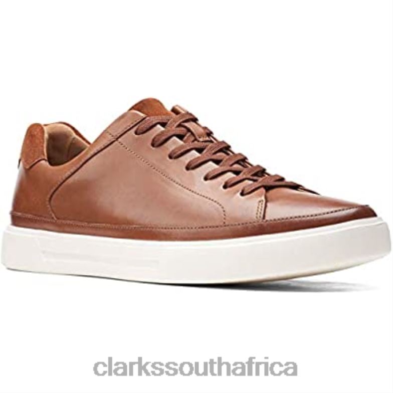 Mens Un Costa Tie Shoe Clarks British Tan 84040573 Men Clarks British Tan
