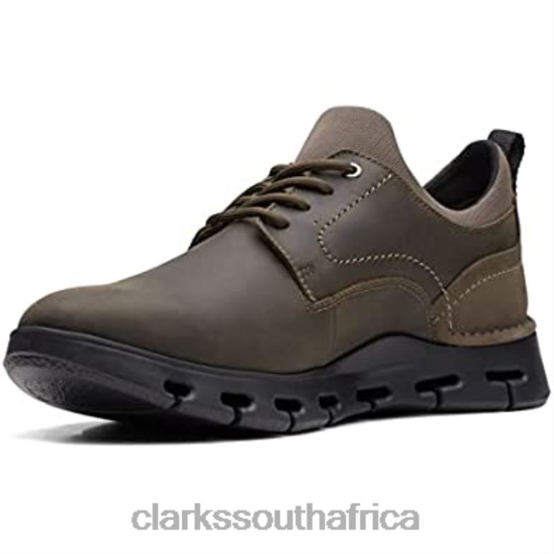 Nature X Two Olive Nubuck Mens Shoes Clarks 840402639 Men Clarks