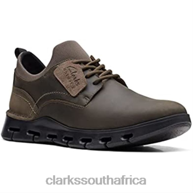 Nature X Two Olive Nubuck Mens Shoes Clarks 840402639 Men Clarks