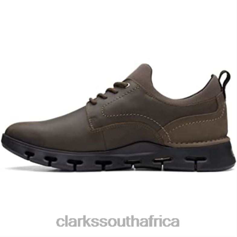 Nature X Two Olive Nubuck Mens Shoes Clarks 840402639 Men Clarks