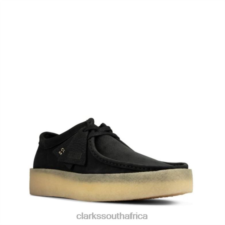 Nubuck Clarks Wallabee Cup 840405515 Men Clarks Black Nubuck