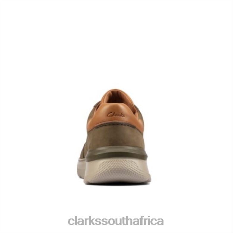 Olive Nubuck Clarks Sprint Lite Lace 840404531 Men Clarks Olive Nubuck