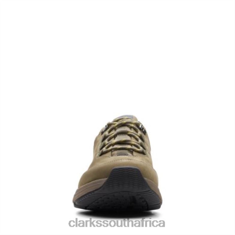 Olive Nubuck Wave 20 Tie Clarks 840404476 Men Clarks Olive Nubuck