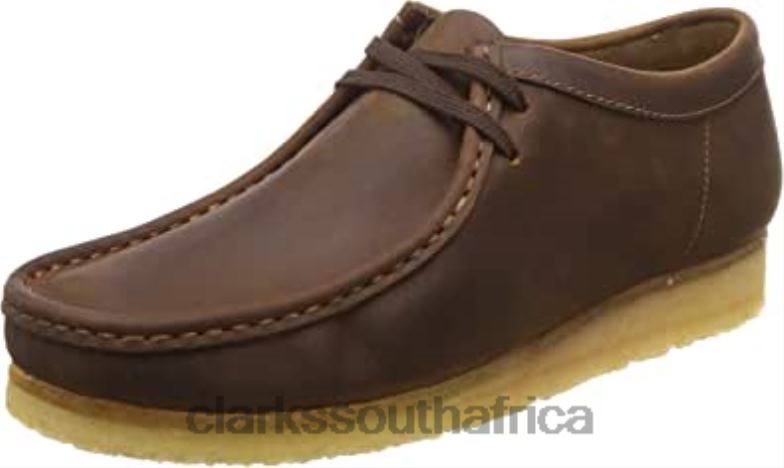Originals Wallabee Mens Suede Casual Shoes Dark Brown Clarks 840402181 Men Clarks