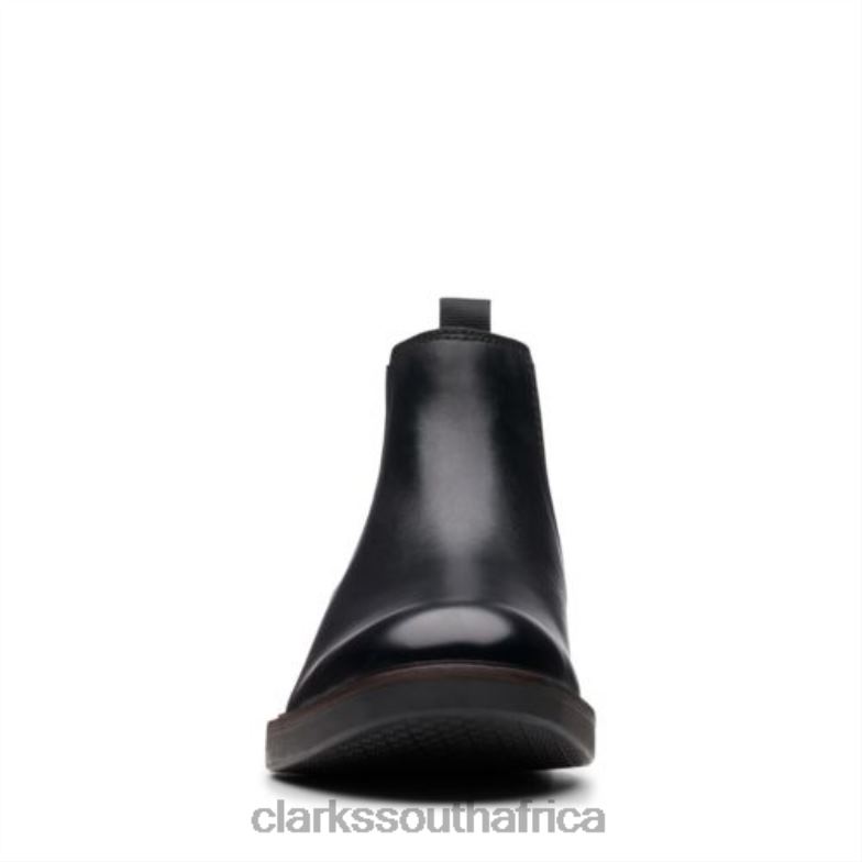 Paulson Up Black Leather Clarks 840404550 Men Clarks Black Leather