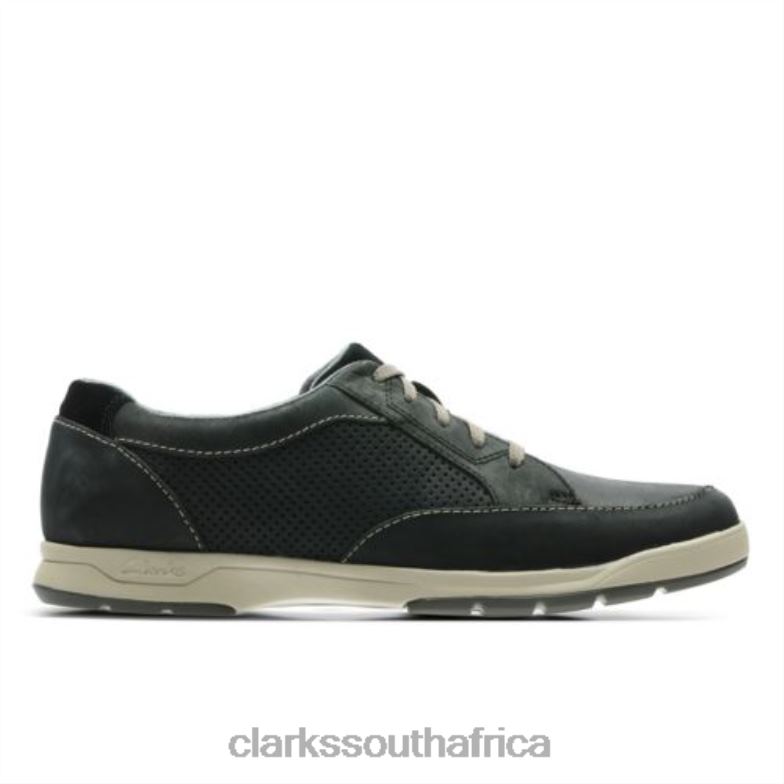 Stafford Park5 Black Nubuck Clarks 840404494 Men Clarks Black Nubuck