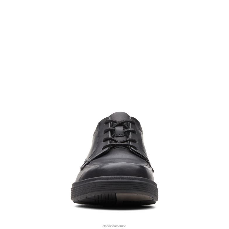 Un Abode Ease Clarks Black Leather 840403493 Men Clarks Black Leather