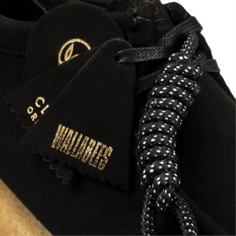 Wallabee Black Vegan Black Vegan Clarks 840406734 Men Clarks Black Vegan