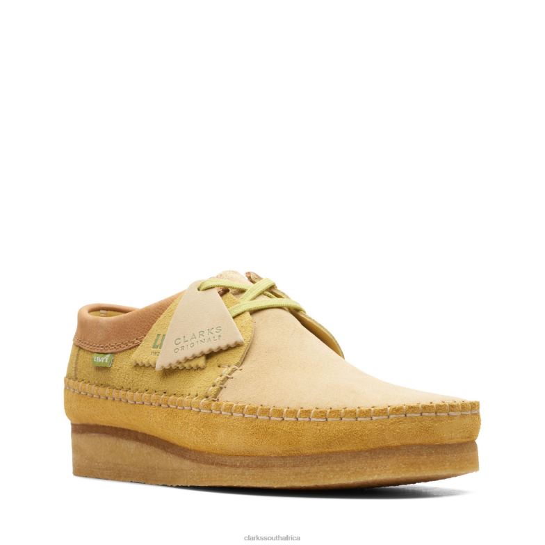 Weaver Yellow Clarks 840403654 Men Clarks Yellow