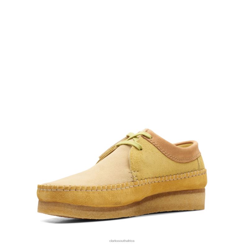Weaver Yellow Clarks 840403654 Men Clarks Yellow