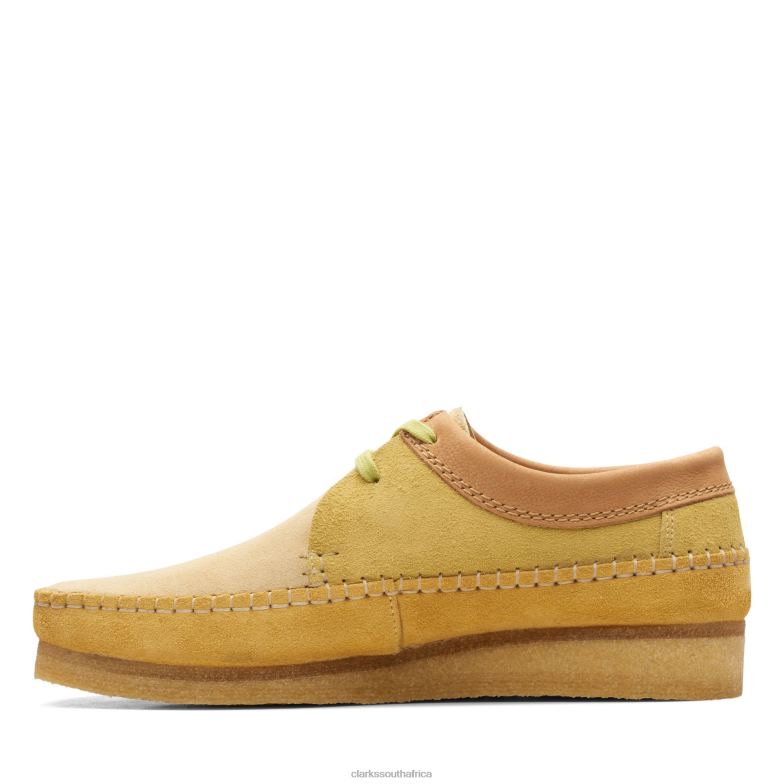 Weaver Yellow Clarks 840403654 Men Clarks Yellow