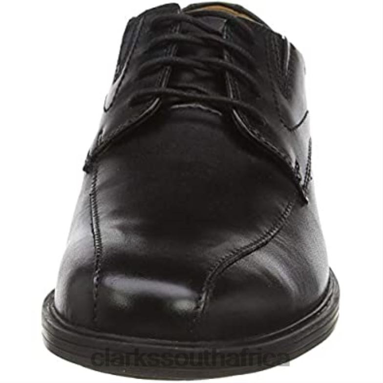 Black Clarks Men's Whiddon Pace Oxford Flat 840401936 Men Clarks